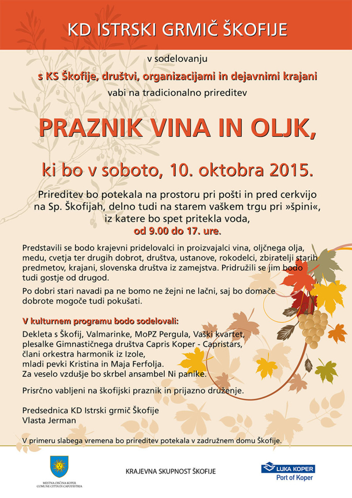 Praznik vina in oljk