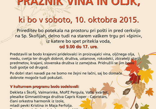 Praznik vina in oljk