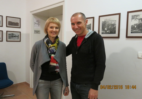 dr.Beno Arnejčič in Barbara Hrvatin