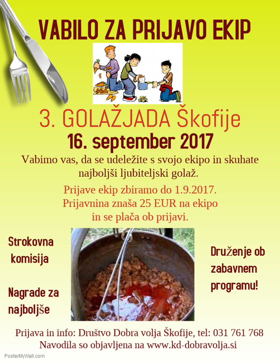 vabilo golažjada 2017