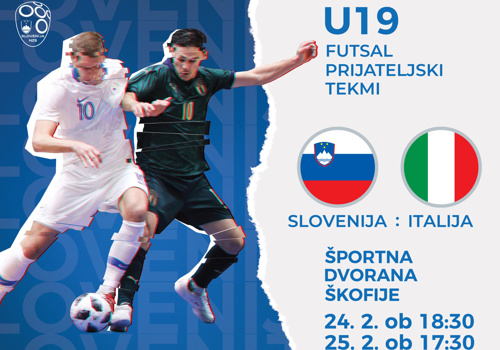 Futsal mladinci Slovenija - Italija