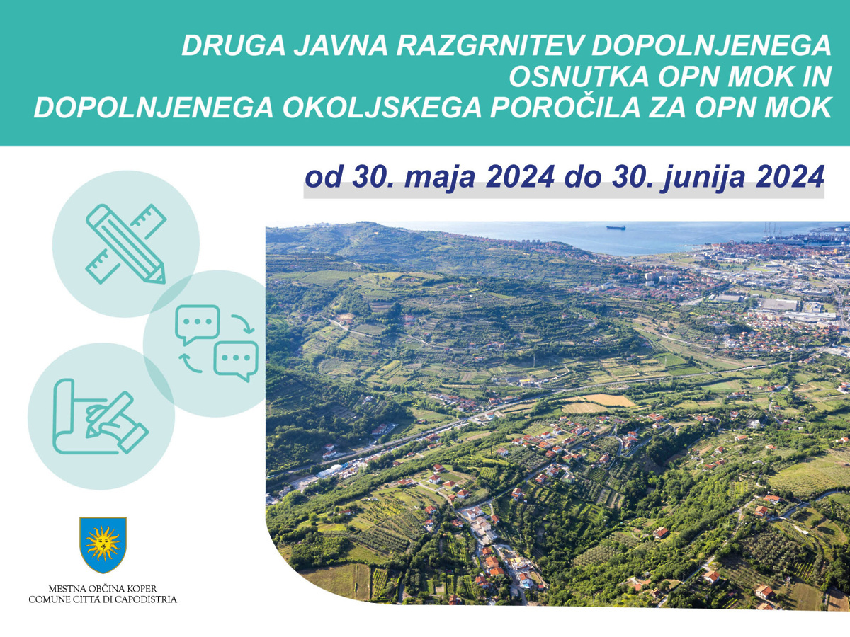 Druga javna razgrnitev OPN Mestne občine Koper