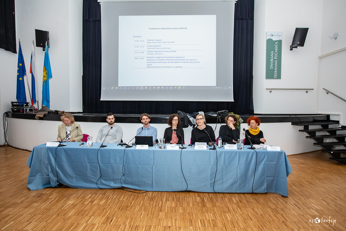Predstavitev urbanistične zasnove za Škofije 7.3.2024