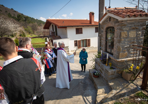 Blagoslov kapelice svetega Jožefa na Kolombarju 17.3.2024